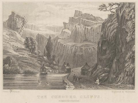 The Chedder Cliffs, Somersetshire