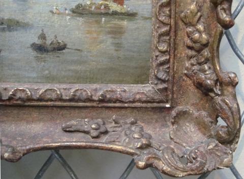 unknown framemaker British pseudo-Rococo frame