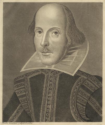 Martin Droeshout the younger William Shakespeare