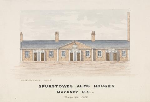 M. A. Gliddon Spurstowes Alms Houses, Hackney
