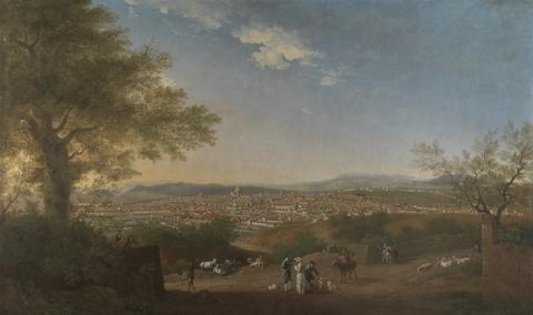 Thomas Patch A Panoramic View of Florence from Bellosguardo