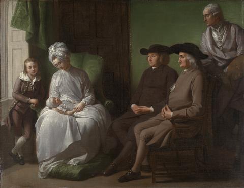 Benjamin West The Artist and His Family