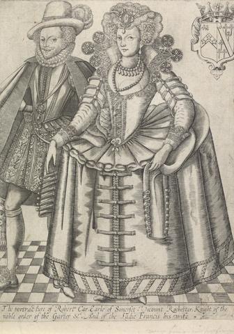 Renold Elstrack Robert Carr, Earl of Somerset, with His Countess, Frances Howard