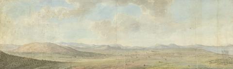 Willey Reveley Views in the Levant: Landscape With Hills in Distance (page from a sketchbook)