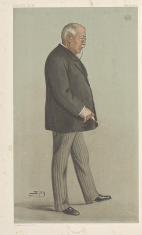 Leslie Matthew 'Spy' Ward Vanity Fair - Bankers and Financiers. 'Egypt'. The Earl of Cromer. 2 January 1902