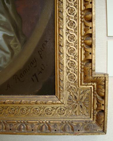 unknown framemaker British or Scottish, Provincial Palladian, 'William Kent' frame