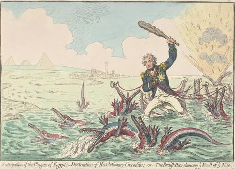 James Gillray Extirpation of the Plagues of Egypt