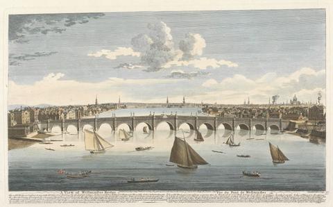 John Boydell A View of Westminster Bridge