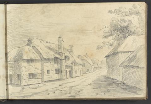 William Brockedon Cottages (Inscription illegible)