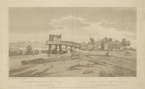 Thomas Girtin The Watermill Above the Bridge at Charenton