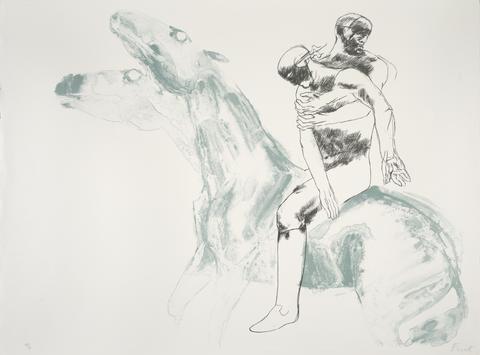 Man and Horse IV