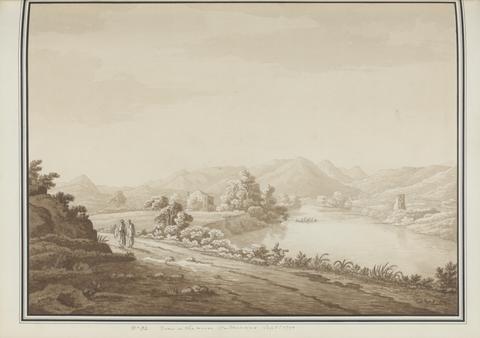 View on the river Vulturnus, Sept.r 1790