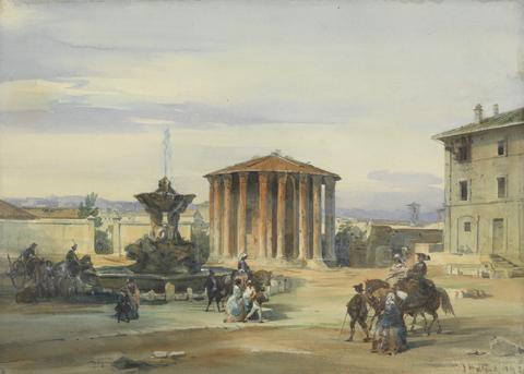 James Holland The Temple of Vesta, Rome