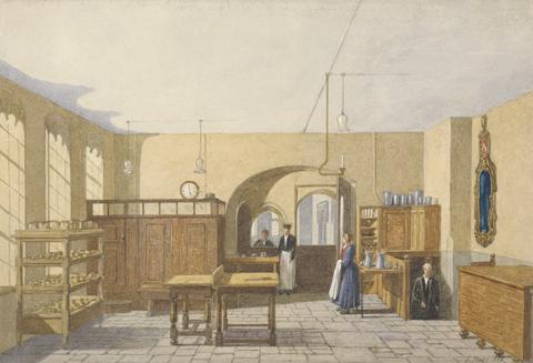 George Pyne The Kitchen of an Oxford College