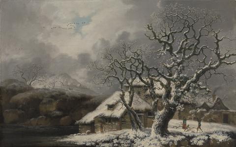 George Smith A Winter Landscape