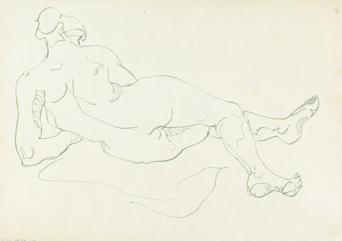 Henri Gaudier-Brzeska Reclining Female Figure