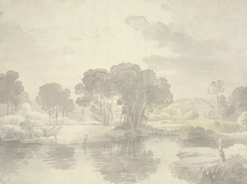 George Bulteel Fisher River Landscape - On the Thames