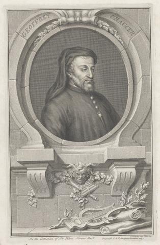 Jacobus Houbraken Geoffrey Chaucer
