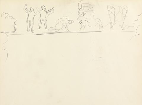 Spencer Frederick Gore Cave of the Golden Calf: Figure Studies