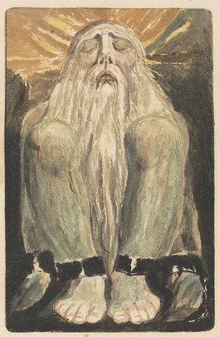 William Blake The First Book of Urizen, Plate 12 (Bentley 22)