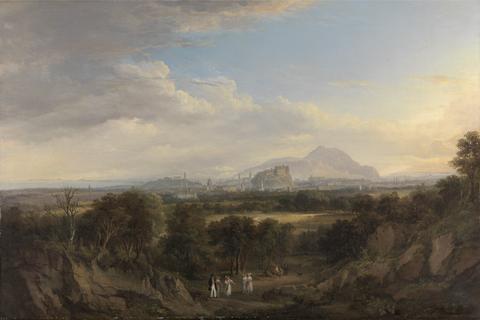 Alexander Nasmyth A View of Edinburgh from the West