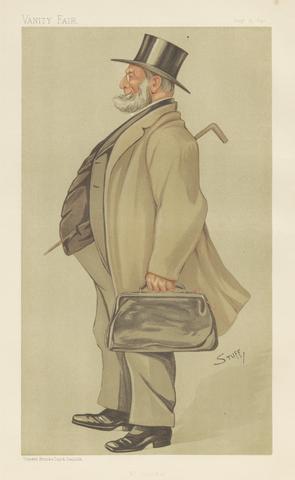 H. C. S. Wright Vanity Fair: Legal; 'Mr. Solicitor', Sir John Rigby, August 31, 1893