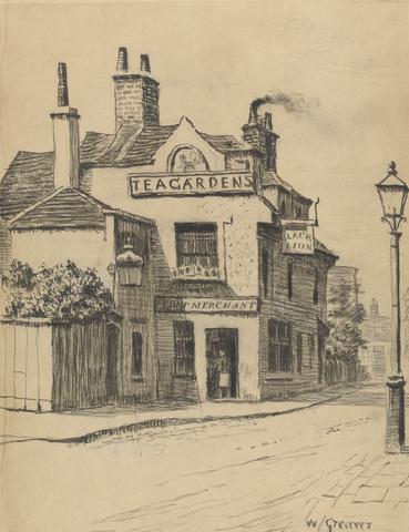 Walter Greaves The Old Black Lion, Chelsea