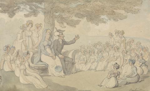 Thomas Rowlandson Dr. Syntax Visits a Boarding School for Young Ladies