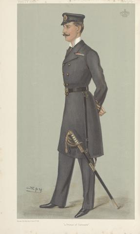 Leslie Matthew 'Spy' Ward Vanity Fair: Royalty; 'A Prince of Denmark', H.R.H. Prince Charles of Denmark, June 12, 1902