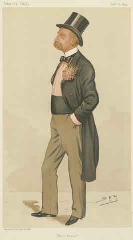 Leslie Matthew 'Spy' Ward Politicians - Vanity Fair. 'West Essex.' Col. Amelius Richard Mark Lockwood. 6 September 1894
