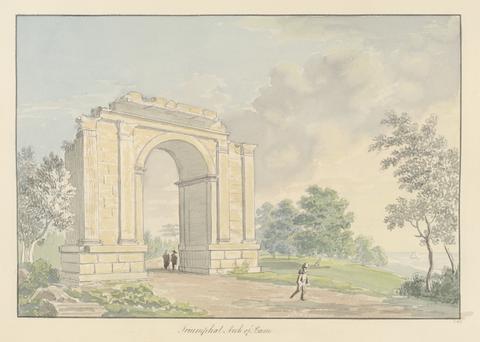 Charles Hamilton Smith Triumphal Arch of Bara