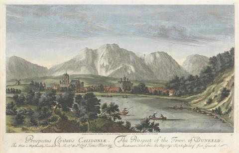 unknown artist The Prospect of the Town of Dunkeld