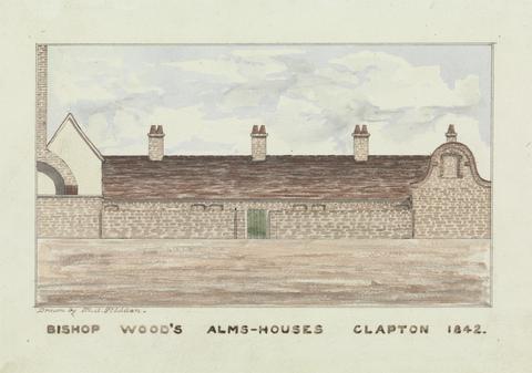 M. A. Gliddon Bishop Wood's Alms-Houses, Clapton