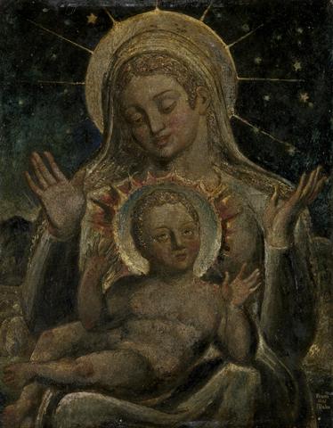William Blake Virgin and Child