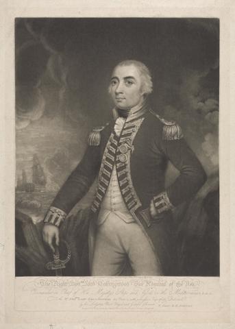 William Say The Right Hon'ble Lord Collingwood, Vice Admiral of the Red