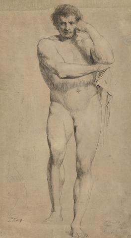 James Barry Study of Hercules for 'Crowning the Victors at Olympia'