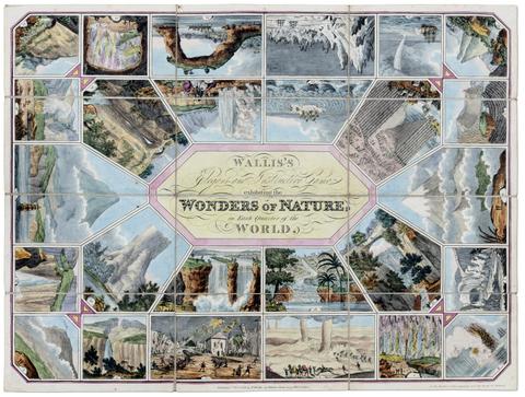  Wallis's elegant and instructive game exhibiting the wonders of nature in each quarter of the world.