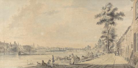 Paul Sandby RA Eton College from the South