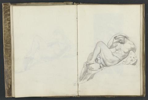 John Flaxman Italian Sketchbook, Studies from Florence and Rome, begun 1787