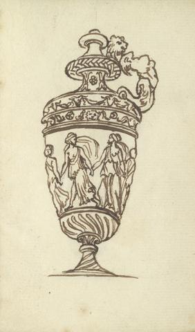Benjamin West Study of a Vase