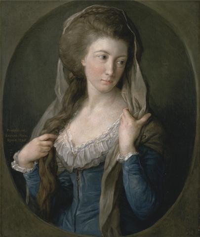 Pompeo Batoni Portrait of a Woman, traditionally identified as Margaret Stuart, Lady Hippisley
