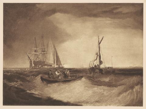 Joseph Mallord William Turner Purfleet and the Essex Shore, As Seen from Long Reach
