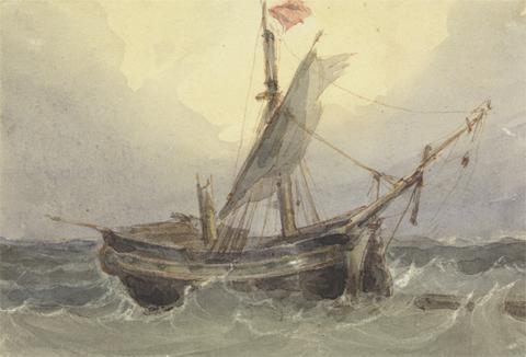 William Wyld Ship at Sea