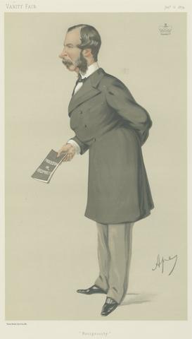 Politicians - Vanity Fair - 'Reciprocity'. Lord Bateman. January 11, 1879