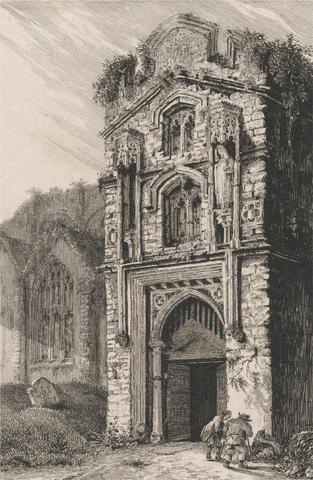 Edward Pryce Owen The North Porch of the Abbey