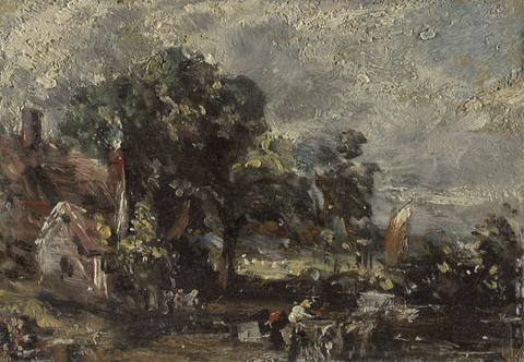 John Constable Sketch for "The Haywain"