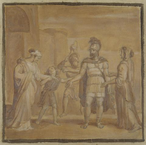Robert Smirke Virgilia and Volumnia Plead with Coriolanus