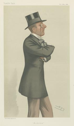 Leslie Matthew 'Spy' Ward Politicians - Vanity Fair. 'Aesthetics'. The Hon Percy Scawen Wyndham. 30 October 1880
