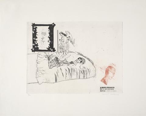 David Hockney 6: Death in Harlem from A Rake's Progress