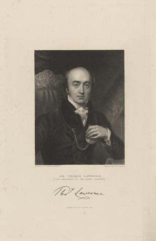 James Thomson Sir Thomas Lawrence, late President of the Royal Academy